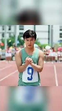 the runner who won using his tongue