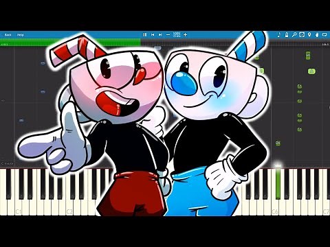 Cuphead Song - The Final Straw - Piano Cover / Tutorial - CG5