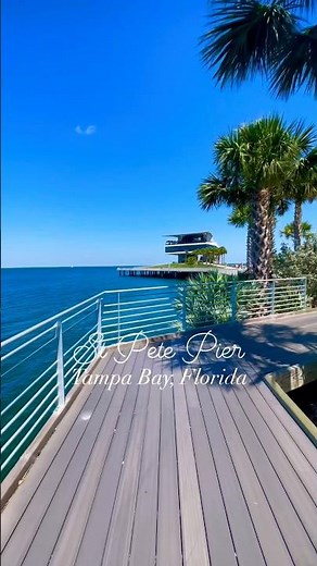 Award Winning St Pete Pier: St Petersburg, Florida 🌴 Things To Do Tampa Bay