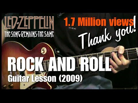 Rock and Roll TSRTS Led Zeppelin Lesson (2009 Video)
