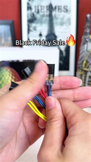 Double-Wire Plug-in Connector 🔥#dealdrops #wiring #circuitboard #tiktokshopblackfriday #tiktokshopcybermonday