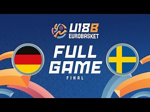 FINAL | Germany v Sweden | Full Basketball Game | FIBA U18 Women's EuroBasket 2025 Division B