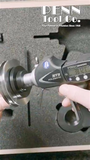 Measuring a groove & inside diameter incredibly efficiently Fowler-Bowers XTH3 Bluetooth Holematic Visit the link below to try it yourself… https://www.penntoolco.com/fowler-bowers-xth3-bluetooth-holematic-pistol-grips/ . #aerospaceengineering #aluminumfabrication #analysis #assemblyline #automatic #automotiveindustry #cnc #cncmachinist #cncmanufacturing #engineeringlovers #engineeringstudent #factory #industry #instamachinist #machineshop #machining #machinist #machinistsofinstagram #manufactur
