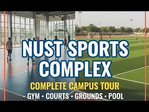 What's the Real Reason Behind NUST's Amazing Sports Complex? Inside NUST Sports Complex +Tour VLOG