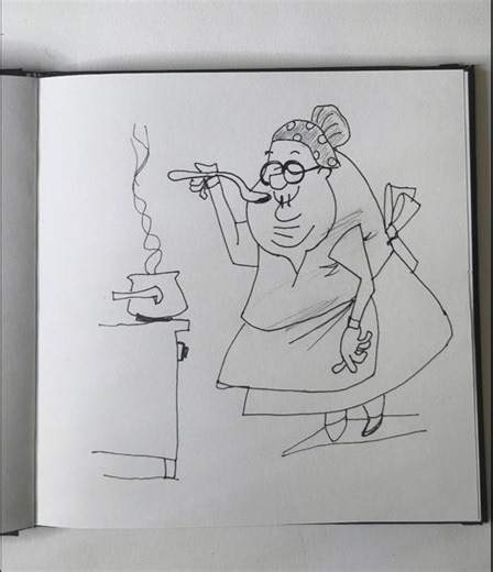 Mumma's Kitchen Magic #art #trending #drawing #sketch #mothersday #mother