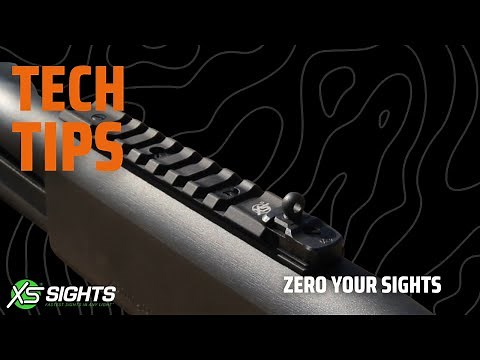 XS How To - Zero Your Shotgun Ghost Ring Sights