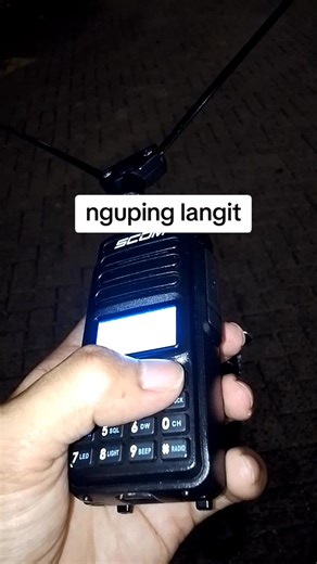 antena darurat untuk satelit 👍 #amsat #orari