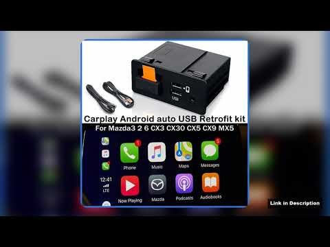 Top Rated New Upgrade Apple Carplay Must Have Android Auto Usb Adapter Hub Oem For Mazda 3 6