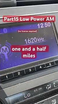 Low Power Part 15 AM Medium wave Reception Distance - #amradio #radio #part15 #swl