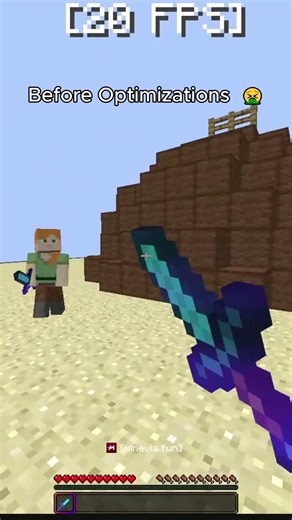 Fps Boost Optimization!!! #shorts #minecraft