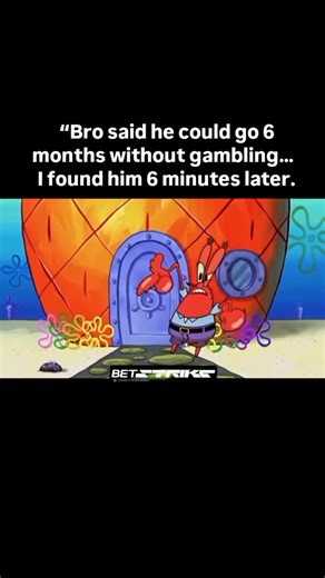 BetTrapz | This video is a hilarious and relatable meme using scenes from SpongeBob SquarePants to depict the struggle of someone who confidently... | Instagram
