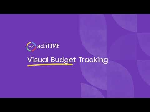 actiTIME: Visual Budget Tracking