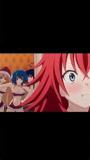 🔥 Rias Gremory's Hottest Scene 😳💕 #highschooldxd #anime #shorts