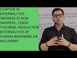 Ch-34-Externalities# Smokers vs Non smokers#Coases Theorem# Consumption and production externalities