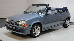 Une rare Renault Super 5 GTS Cabriolet disponible à la vente