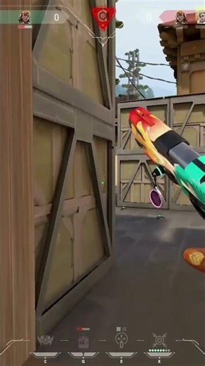 Luckiest Raze Clutch Ever 😭🔥 #valorant #shorts #valorantclips