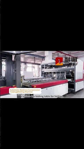 High-Performance Automatic Mattress Compression Folding & Rolling Machine for Optimized Packaging