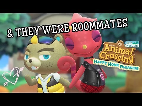 FLICK & CJ ARE BOYFRIENDS let's build them a house | ACNH happy home paradise