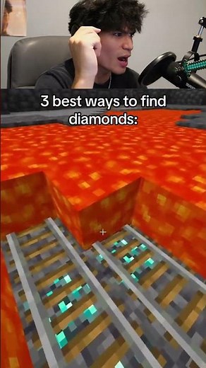 BEST WAYS to find diamonds in minecraft...