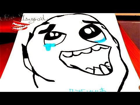 How to Draw Memes-Meme Faces: HAPPY CRYING | #MrUsegoodART