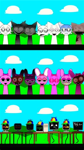 3 Phase Combo Like Wenda x Pinki x Mr. Computer 🔥 Music Mod 🎧 #incredibox #sprunki #phase #shorts