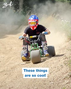 This custom trike is small but has big power. The sounds that engine make are unreal 🔥 | Supercar Blondie