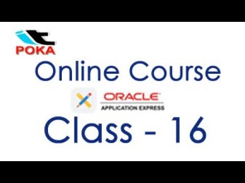 ITPOKA Class 16 Dynamic Menu with Button CSS Class and Properties oracle apex