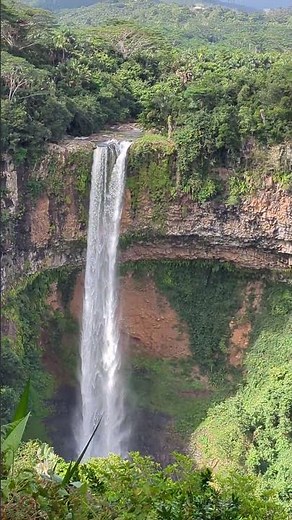 Amazing Chamarel Waterfalls in Mauritius #traveldestinations #travel