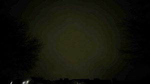 CURRENT LOOK from Coppell TX at interesting cloud structure and lightning on the severe storm complex just to the west. There may be up to 1” diameter hail in Flower Mound and Highland Village TX. -Jason | Texas Storm Chasers