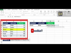 FORMULA BDEXTRAER EN EXCEL PARA BUSCAR DATOS CON DOS CRITERIOS