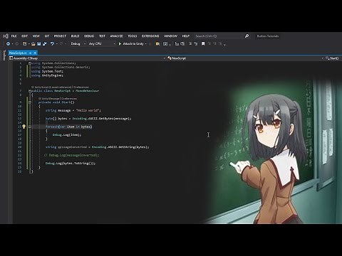How to Convert String to a byte[] Array in Unity! + byte[] to String - ZDev-9 Tutorials!