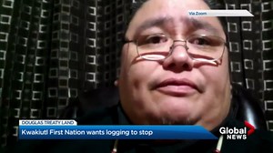 Kwakiutl Nations calling for a ban on logging on Douglas Treaty land