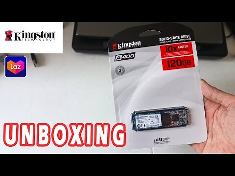 Kingston A400 120GB M.2 SATA QUICK UNBOXING and Installing
