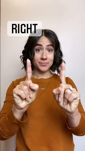 RIGHT & WRONG | ASL Glossary | The ASL Shop