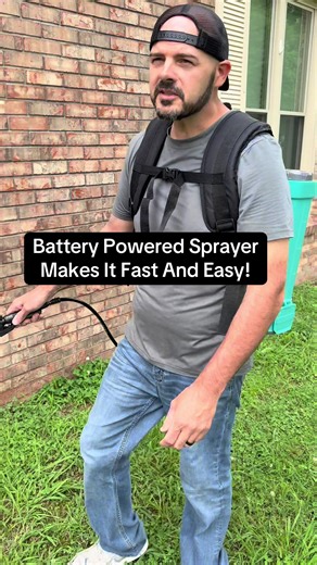 Battery Powered Backpack Sprayer for Lawn Care