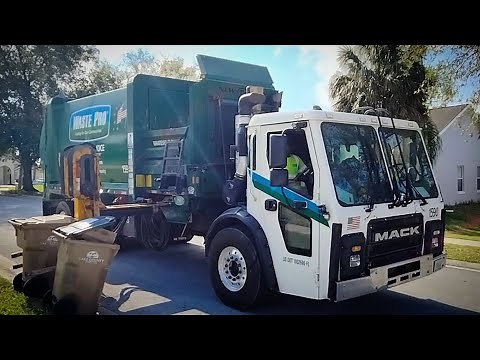 Waste Pro | Mack LR - New Way Sidewinder Side Loader