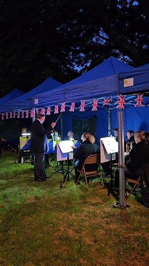 Beacon Lighting Service at Picton Playing Fields to mark VE80 | Pure West Radio