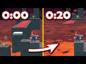 Super Mario Floor is Lava RISING LAVA CHALLENGE!! (Super Mario 3D World mod)