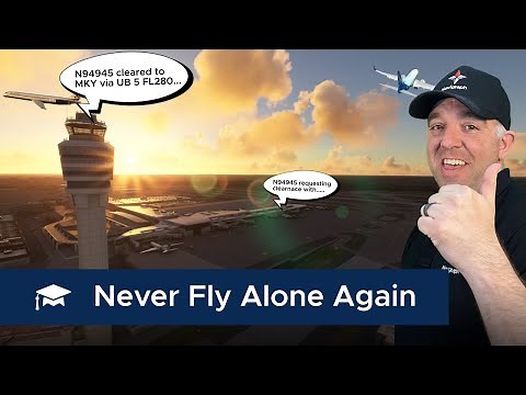 Talk to a Real Air Traffic Controller | VATSIM Tutorial