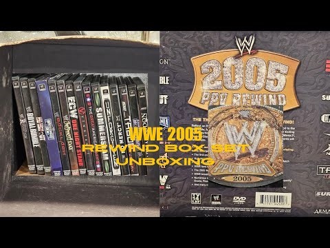 T.L.Y.O.E.G : WWE 2005 Rewind Box Set Unboxing....