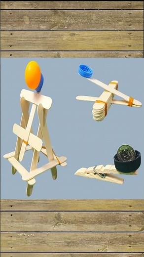 Popsicle Stick Catapult… But It’s Genius! 🤯🔥