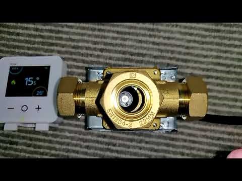 How the inside of a 3 port valve works