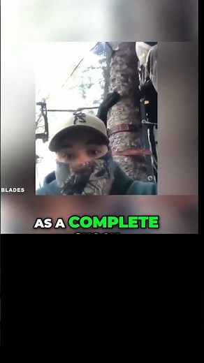 Bear Climbs Tree Hunter's Shocking Encounter!