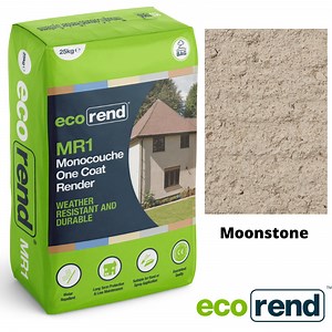 MR1 EcoRend Monocouche One Coat Render- 25kg Moonstone
