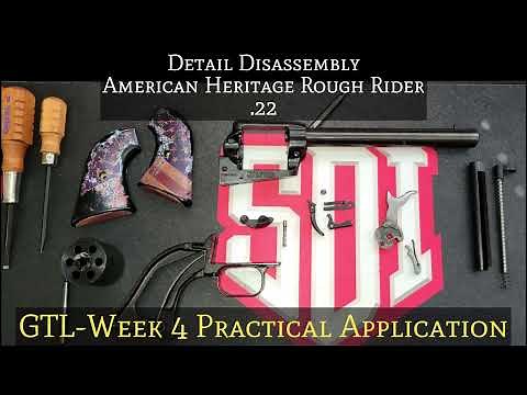 Detailed Disassemble/Reassembly of the Heritage Arms Rough Rider .22
