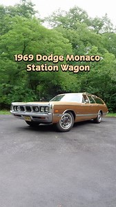 1969 Dodge Monaco station wagon is a beast