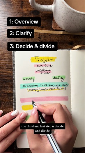 Cómo planificar grandes proyectos de forma sencilla