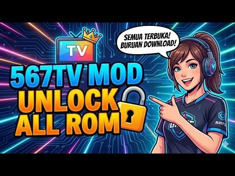 567TV MOD UNLOCK ALL ROM