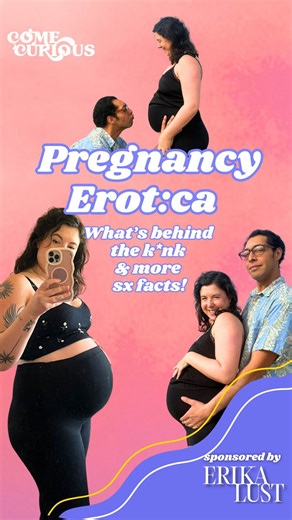 This week on Come Curious, @florencebark goes over some fun pregnancy seggs facts, what bree ding k!!k are all about and gets into the updates you’ve been missing when it comes to being 30 weeks pregnant! AND you sent in some GREAT pregnancy seggs related stories and questions! PLUS Florence shares the juicy deets about her upcoming er 0tic film for Erika Lust and rates the pregnancy con that you can watch over on the Lust website. Use our spicy discount code SPICY45 to get 45% off (we know… it’
