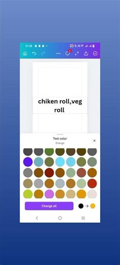 How to make curve text in Canva ||#canvasart